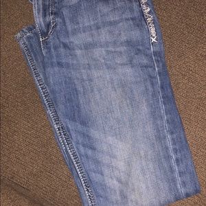 Youth size 14 wrangler 20x jeans.